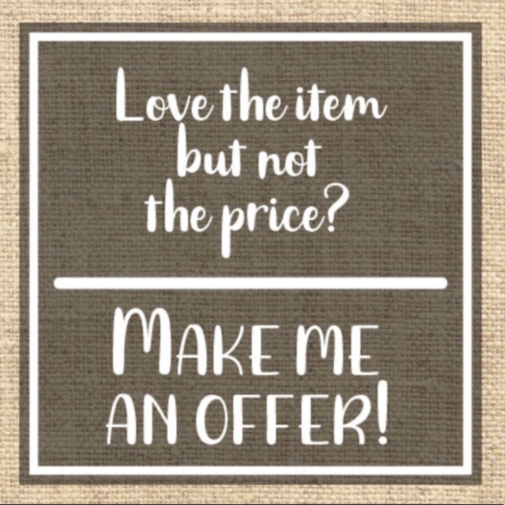 Make me an offer!